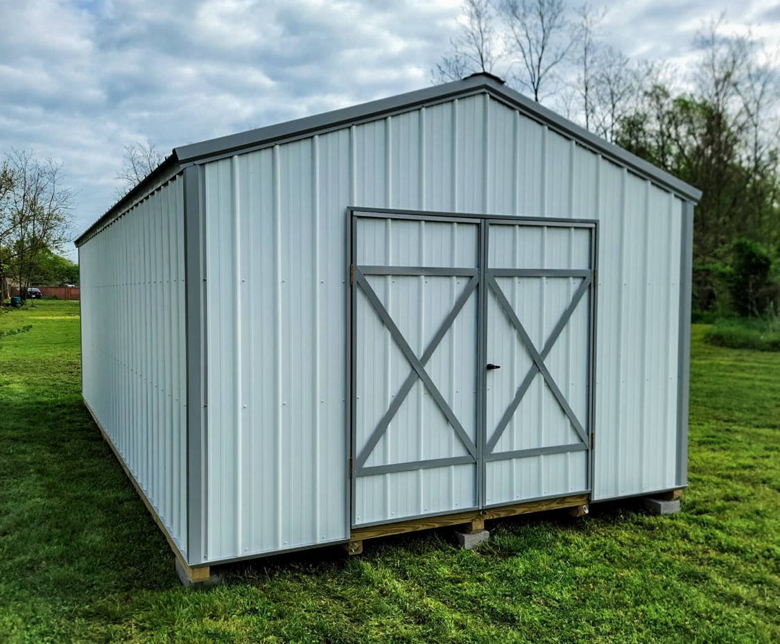 12x24 outdoor metal shed springdale arkansas