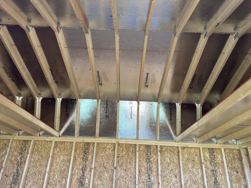 16 inch framing for high barn sheds