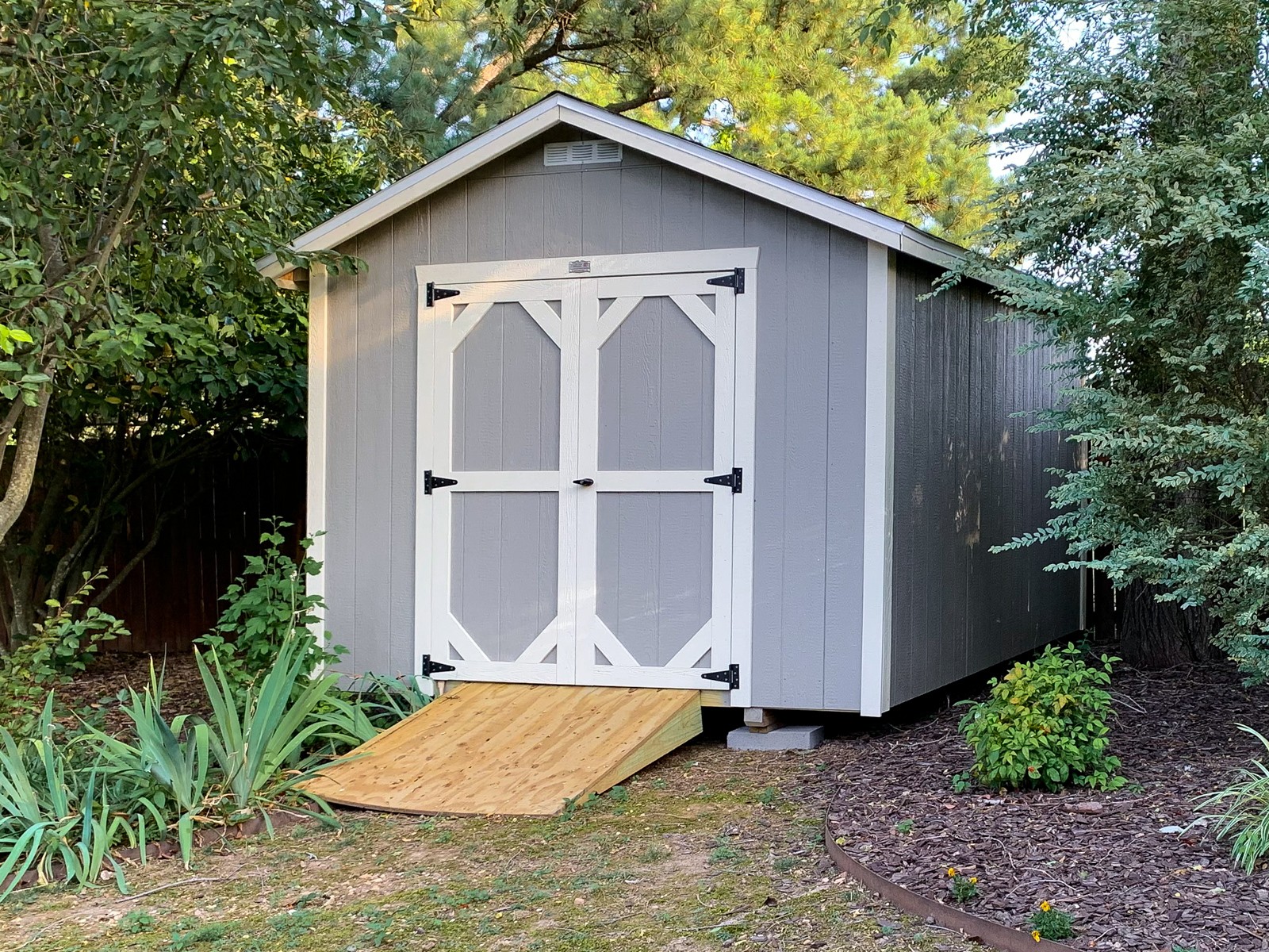 the gable wood shed in northwest arkansas