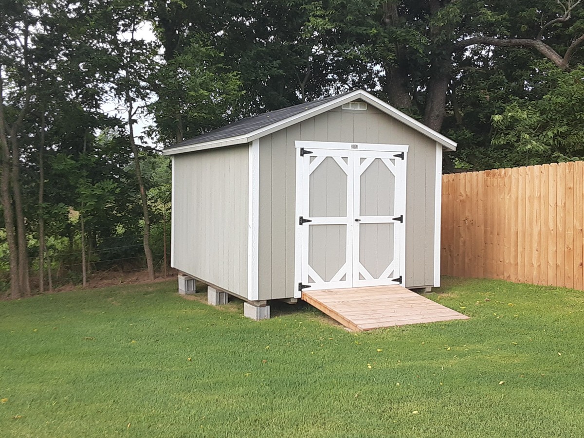 wood shed in fayetteville arkansas by crestwood storage barns